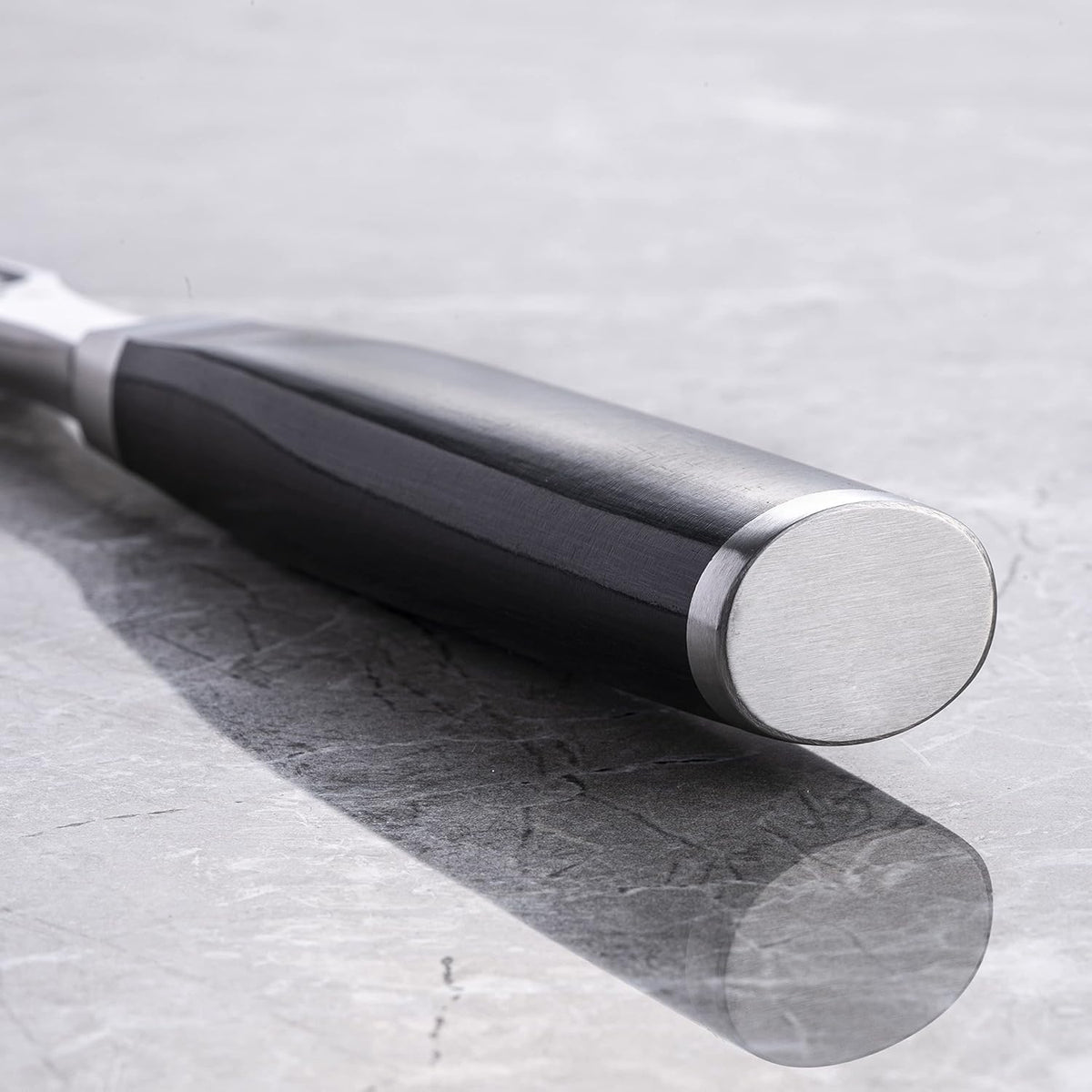 Classic 6.5" Carving Fork | Handcrafted 2-Prong Stainless Steel Fork, Pair with Classic Slicing Knife for Carving and Serving, Pakkawood Handle
