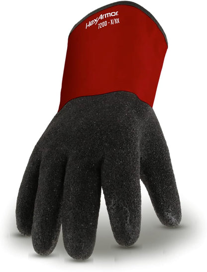 Chemical and Liquid Resistant Long Cuff Saftey Gloves | HexChem Series