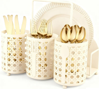 Silverware Organizer Utensil Caddy Metal Silverware Caddy Cutlery Holder
