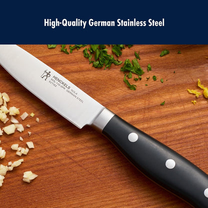 x EMERIL Lagasse The Nola Collection Razor-Sharp German 4-inch Paring Knife, Made in Company-Owned German Factory with Special Formula Steel perfected for almost 300 Years, Dishwasher Safe