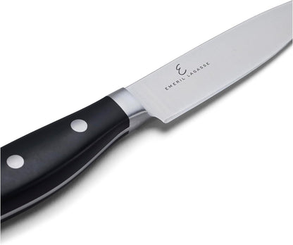 x EMERIL Lagasse The Nola Collection Razor-Sharp German 4-inch Paring Knife, Made in Company-Owned German Factory with Special Formula Steel perfected for almost 300 Years, Dishwasher Safe