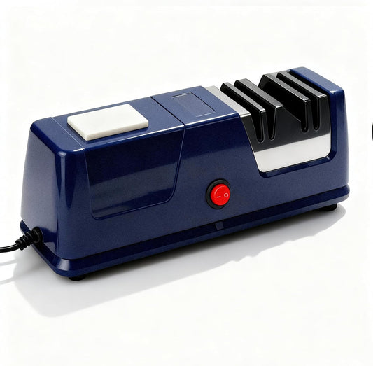 Professional Electric Knife Sharpener for Kitchen: 3 Stage 100% Diamond Abrasive Automatic Knife Sharpeners Adjustable Angle Precision Sharpening Commercial Machine Tool with Scissor Knives for Home