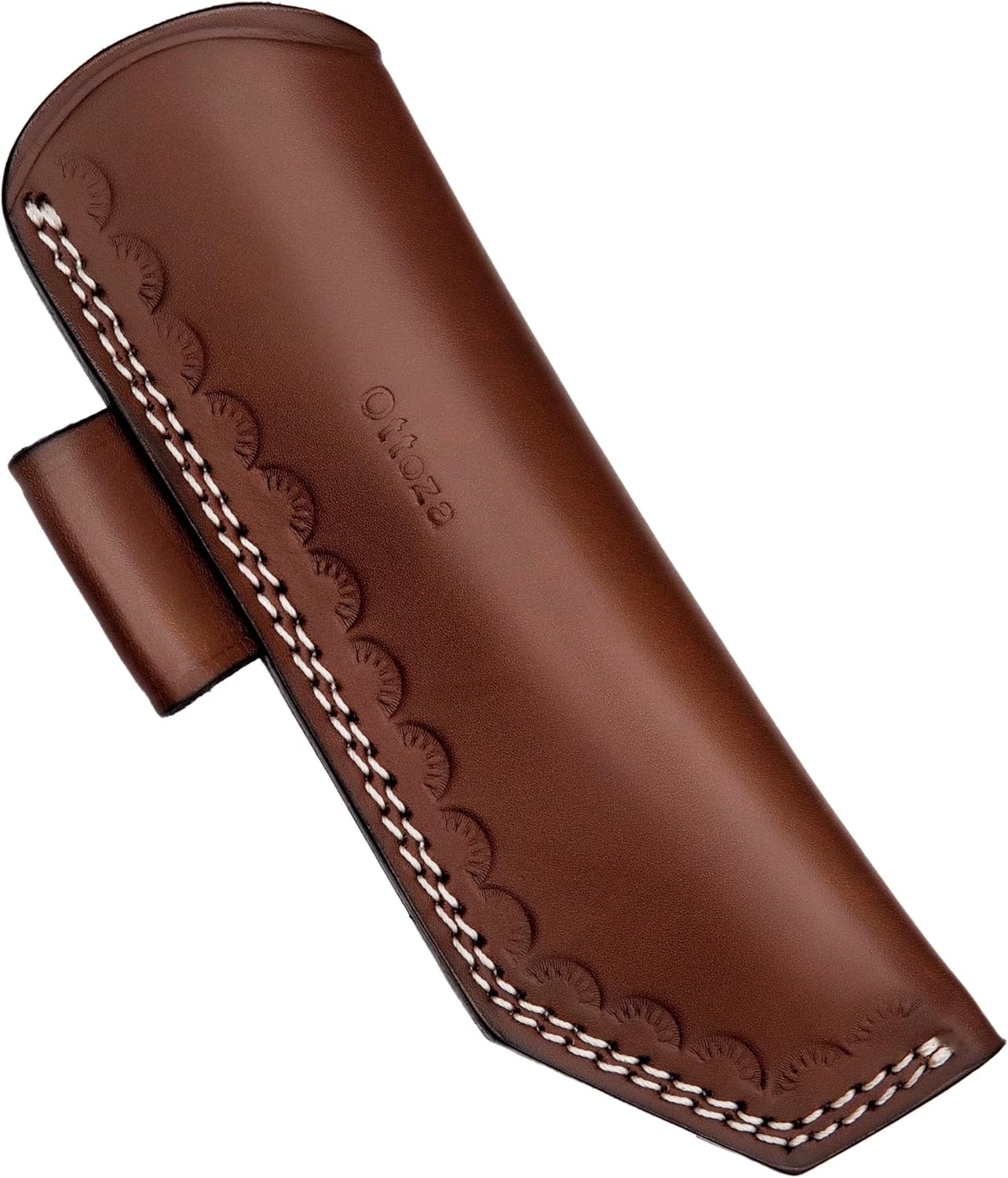 TOP GRAIN Leather Knife Sheaths for Fixed Blade Knives, Leather Knife Sheath for Belt, Leather Knife Holster Belt Knife Holder, Vertical Knife Sheath for Belt No:206