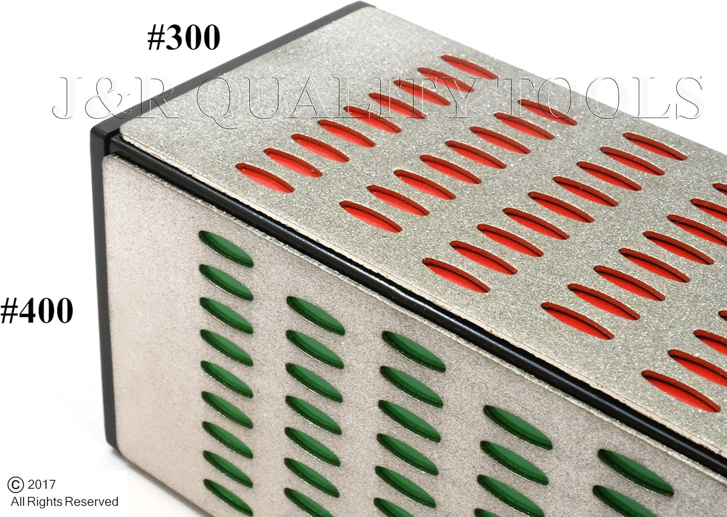 4 Sided Sharpening Stone Diamond Hone Block Kitchen Knife Sharpener Whetstone