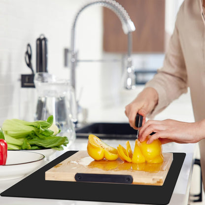 Silicone Mat for Kitchen Counter, Heat Resistant Nonskid Table Mat for Air Fryer to Site on, Countertop Protector, Thick 2MM, XL Large