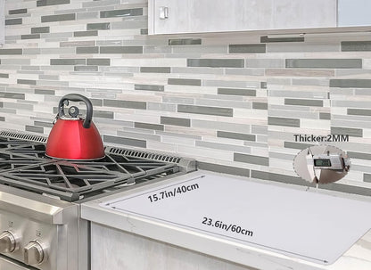 Silicone Mat for Kitchen Counter, Heat Resistant Nonskid Table Mat for Air Fryer to Site on, Countertop Protector, Thick 2MM, XL Large