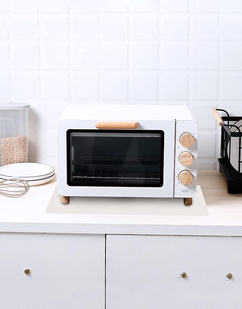 Silicone Mat for Kitchen Counter, Heat Resistant Nonskid Table Mat for Air Fryer to Site on, Countertop Protector, Thick 2MM, XL Large