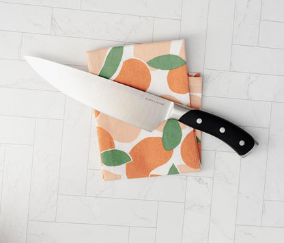 2-Piece Kitchen Knife Set – Ultra Sharp Precision German Stainless Steel Blades, 5” Utility & 3.5” Paring Knife with Ergonomic Handles, Multipurpose for Slicing & Peeling, Black Handle