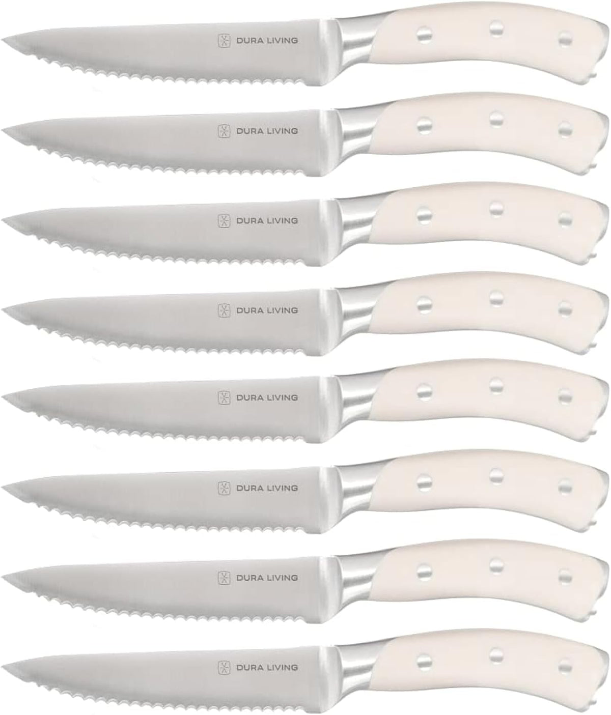 2-Piece Kitchen Knife Set – Ultra Sharp Precision German Stainless Steel Blades, 5” Utility & 3.5” Paring Knife with Ergonomic Handles, Multipurpose for Slicing & Peeling, Black Handle
