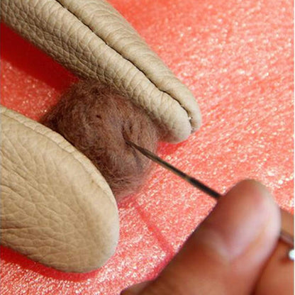 3 Pairs Needle Felting Finger Protector,Finger Guards for Hand Craft Hand Sewing