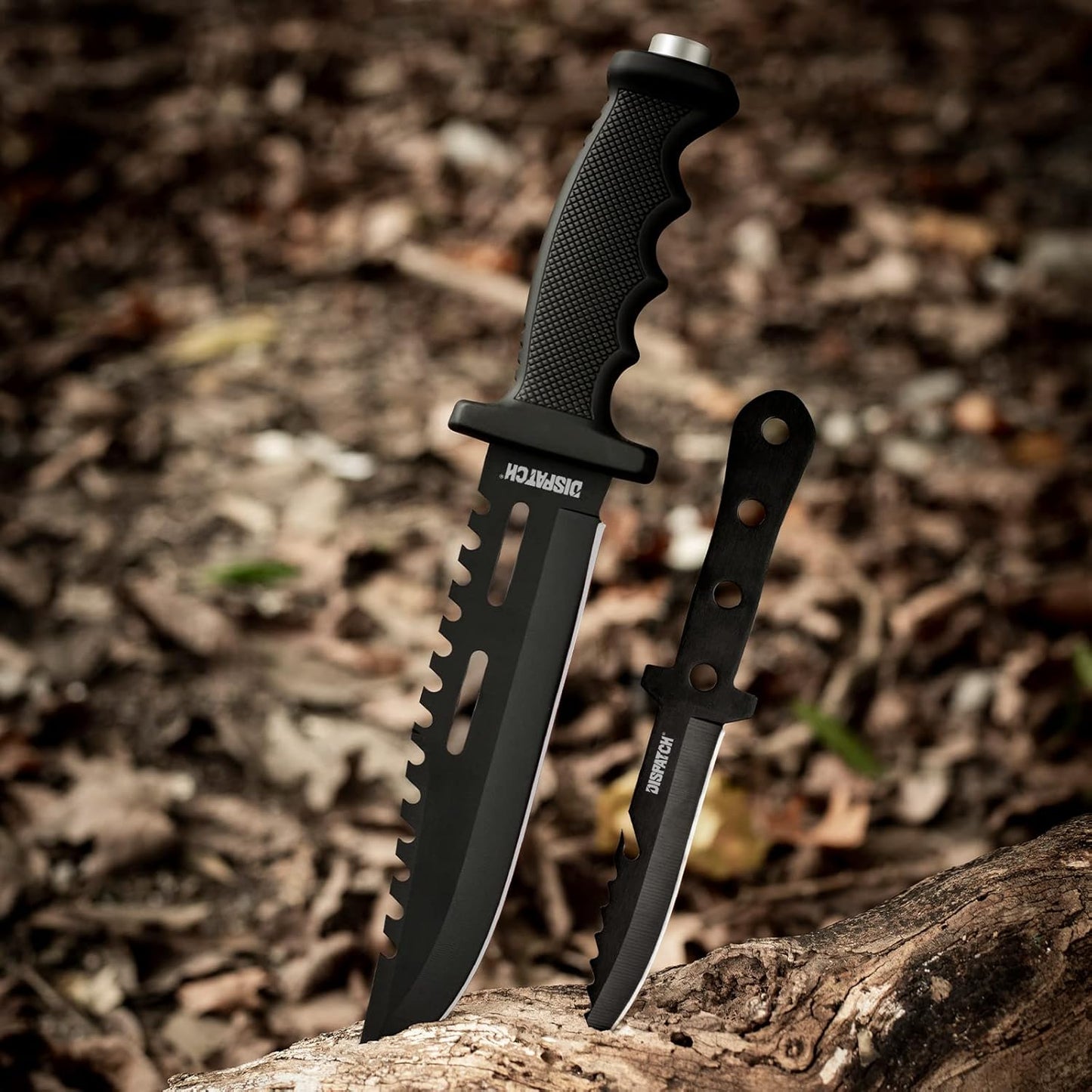 Fixed Blade Hunting Knife with Sheath, 12-inch Survival Knives for Men Tactical Bowie Knife with Non-Slip Handle for Bushcraft, Outdoor Camping