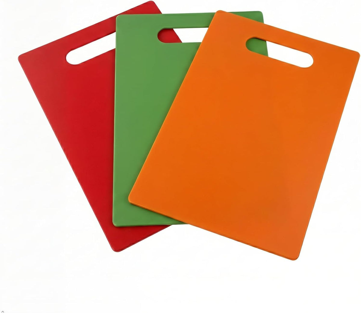 Plastic Cutting Board Set - Thin, 11.8" x 7.8", set of 4 colord