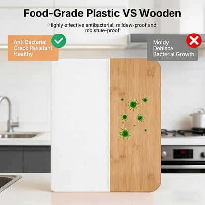 CMI Commercial Grade Cutting Board for Kitchens,Cutting Board Set,Plastic Chopping Board,18 x 12 x 1/2 Inch, Multi-Color 6 of Pack Set,NSF Certified,for Vegetable Meat or Cheese
