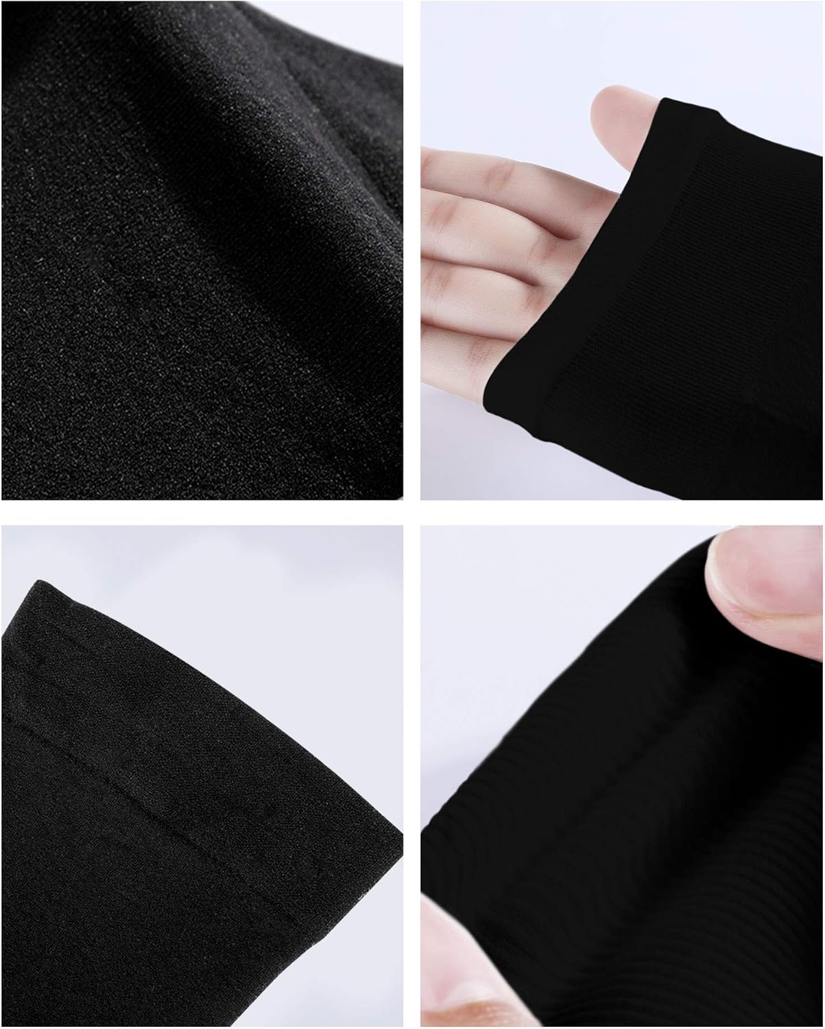 10 Pairs Arm Sleeves UV Sun Protection Arm Sleeves Unisex Long Arm Cooling Cover Sleeve for Women Men Sports Workouts Tattoo Cover up