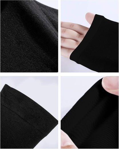 10 Pairs Arm Sleeves UV Sun Protection Arm Sleeves Unisex Long Arm Cooling Cover Sleeve for Women Men Sports Workouts Tattoo Cover up