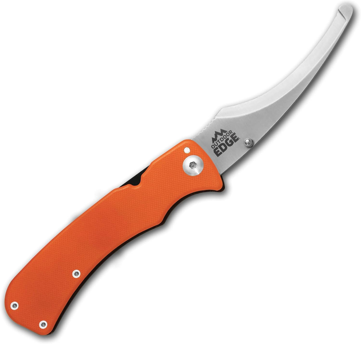 Zip Blade - 4.0" Fixed Blade Hunting Knife for Skinning and Gutting Big Game - Includes Black Nylon Belt Sheath - Deer Gutting Knives