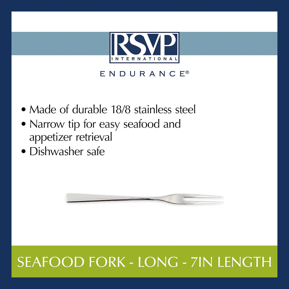 Endurance Collection Seafood Tool, Oyster Knife, Stainless Steel