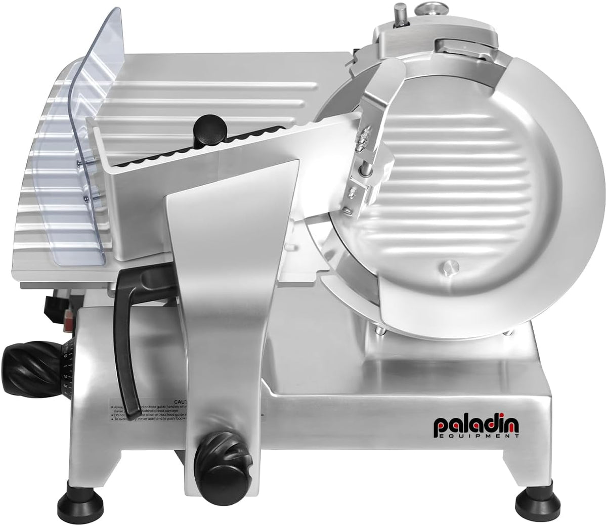 12" Commercial Manual Meat Slicer, 2/5 HP Gravity Feed Electric Meat Slicer, deli meat cutter, Lunch Food Slicer, ham cutter with Adjustable Slicing for Semi-frozen Meat, Cheese