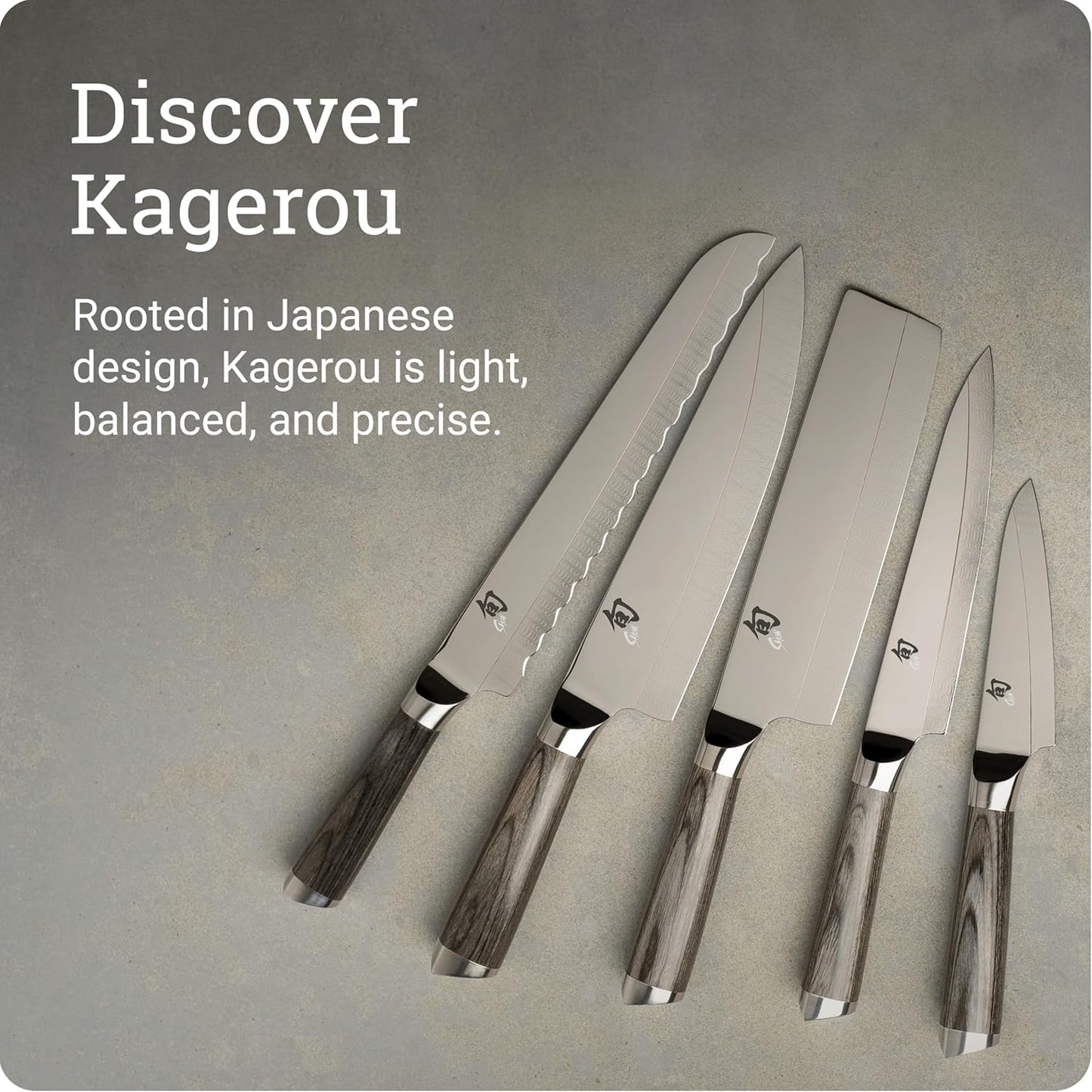 Kagerou 6.5" Nakiri Knife | Handcrafted Japanese Vegetable Knife, VG10 and VG2 Dual Core with 420J Steel Upper, Pakkawood Handle