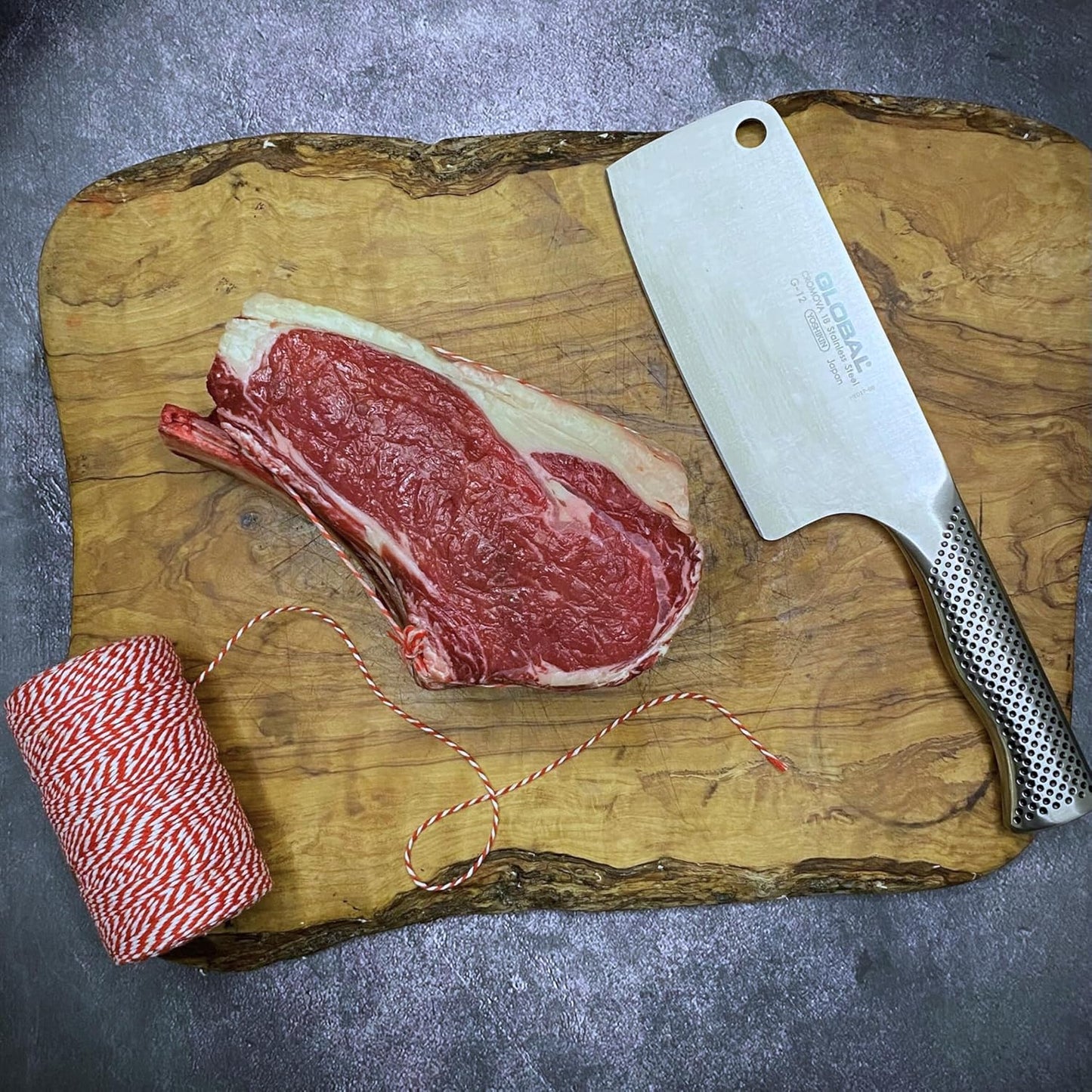 Global Meat Cleaver, 6 1/2", 16cm, Silver