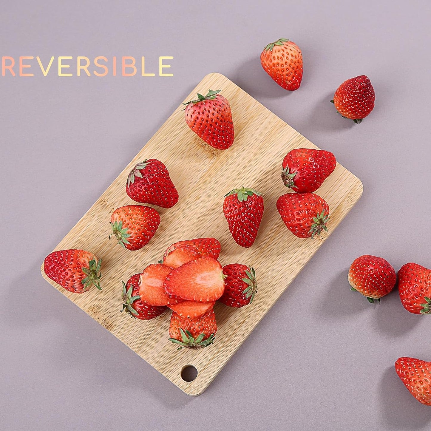 Small Cutting Board Set of 2 - Compact with Juice Groove for Fruits, Vegetables, Cheese & Sandwiches, Lightweight & Non-Toxic Mini Boards for Charcuterie, Camping & Kitchen