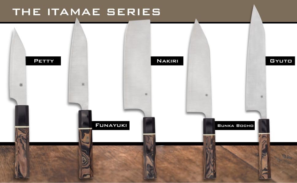 Murray Carter Premium Kitchen Knives - Highly Refined Signature Japanese Knives for Culinary Professionals