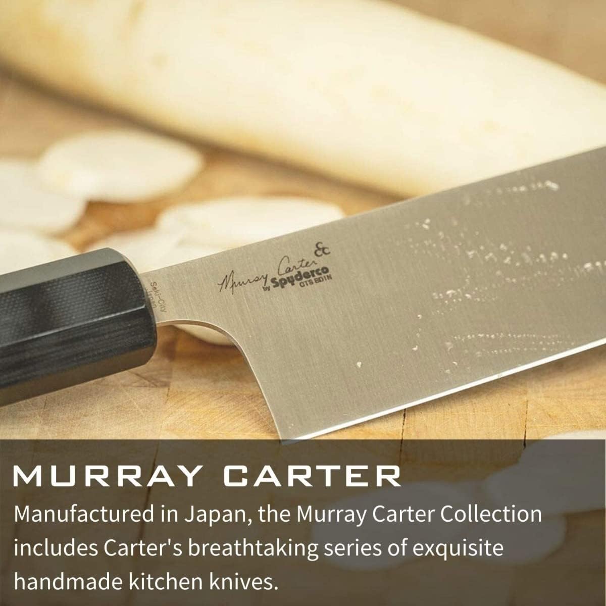 Murray Carter Premium Kitchen Knives - Highly Refined Signature Japanese Knives for Culinary Professionals
