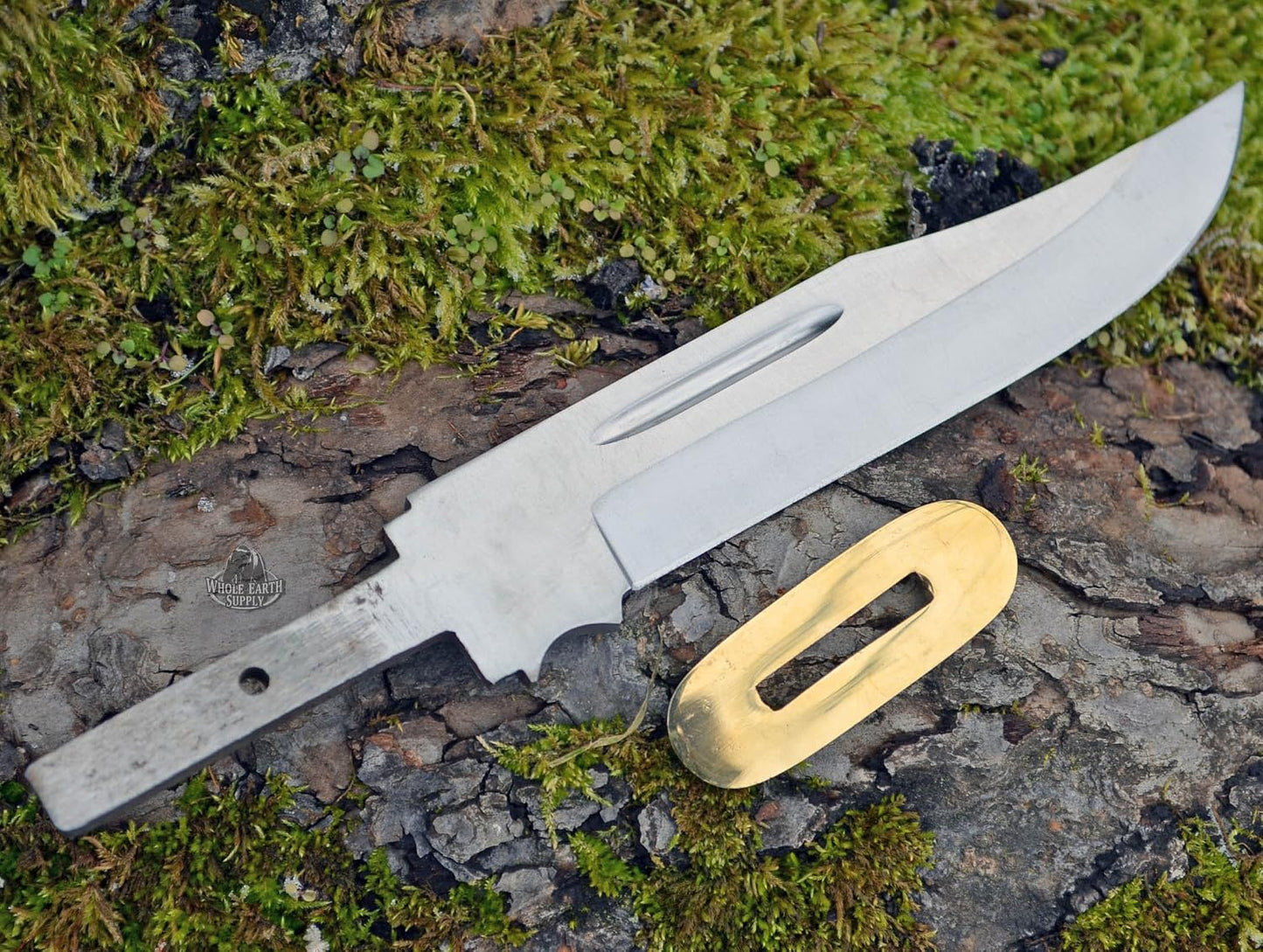 420 Stainless Steel Knife (420 Stainless Steel, Pair of 5.375 inch Bowie Blades)