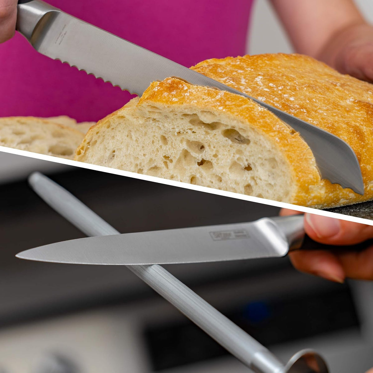 7-Piece Chef's Knife Set, Ergonomically Designed, Professional Grade Chef Knives, Great addition to any kitchen