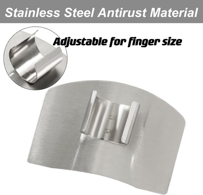 4 Pcs Stainless Steel Finger Guards