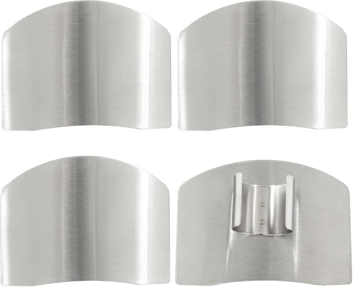 4 Pcs Stainless Steel Finger Guards