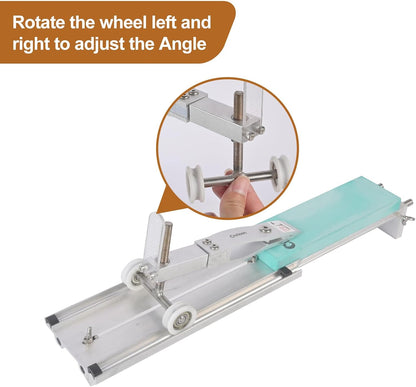 Whetstone Knife Sharpener Blade Guide | Sharpening Stone Holder, Adjustable, Kit for Kitchen Knives