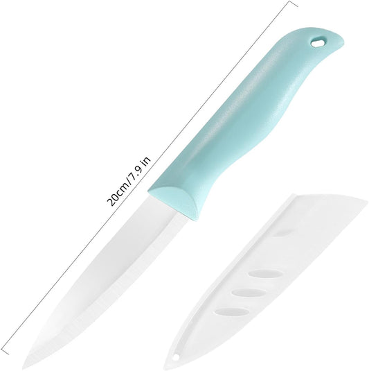 3 Pieces Ceramic Knives set, 4 inch Fruit Knife is Suitable for Most Vegetables, Fruits and Meats