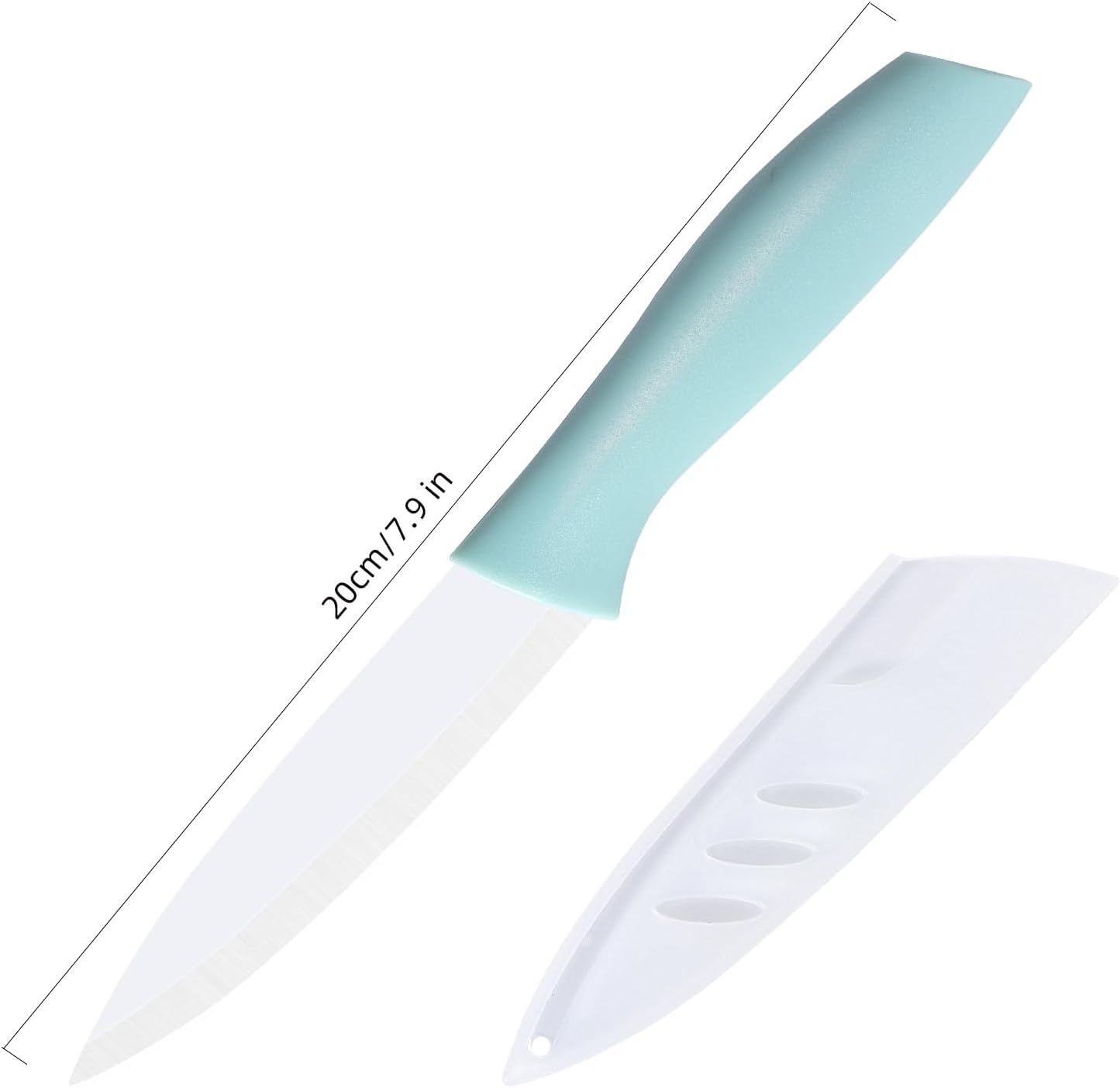3 Pieces Ceramic Knives set, 4 inch Fruit Knife is Suitable for Most Vegetables, Fruits and Meats