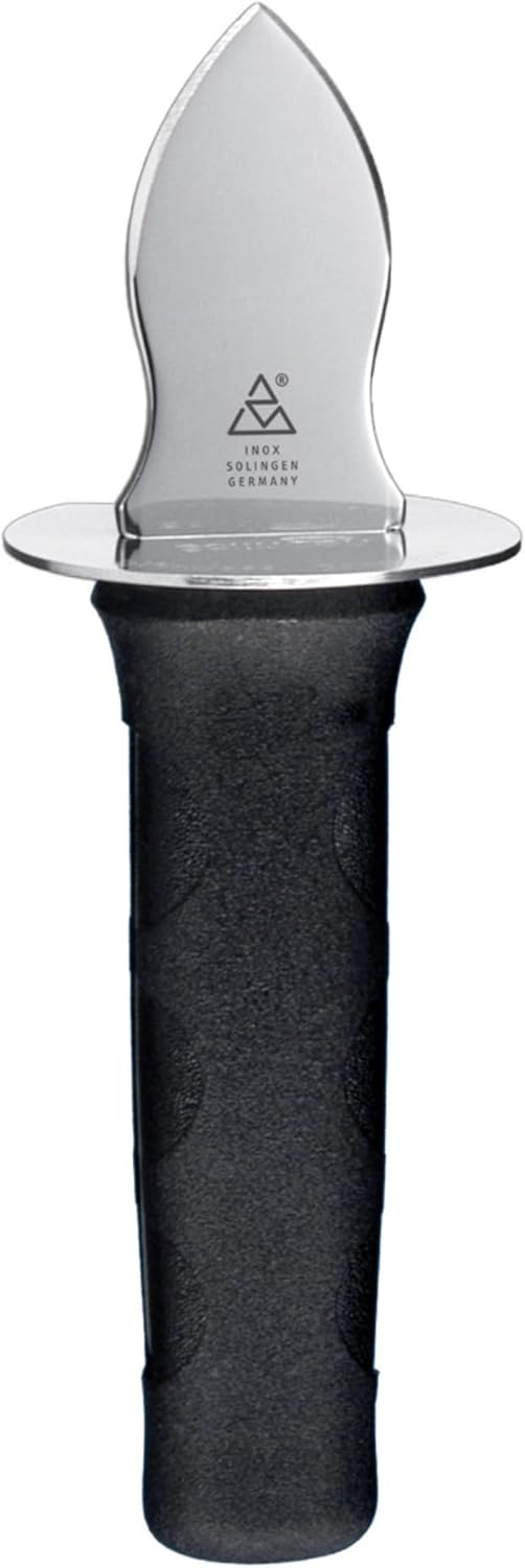 Oyster Knife - Stainless Steel - Cleanly Shucks Oysters - Dishwasher Safe - Made in Germany