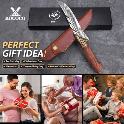 Cleaver Knife for Meat Cutting Butcher Viking Boning Knife | Hand Forged In Fire Chopping Cutter with Sheath Outdoor BBQ Camping Birthday Christmas Chef Gift Idea Men 8.4"