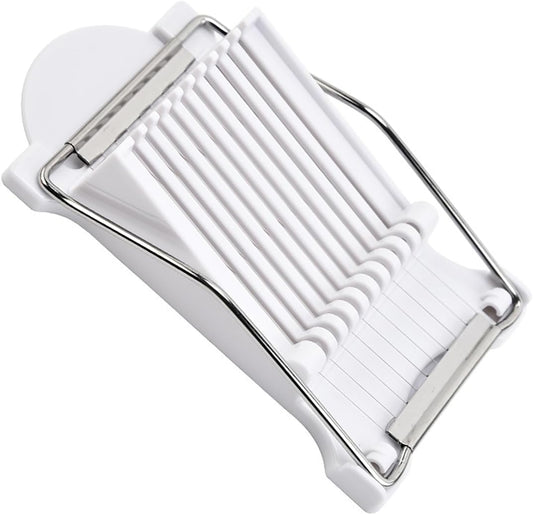 Luncheon Meat Slicer,Luncheon meat Fruit Boiled Egg Ham Garlic Cheese Butter Slicers Cutter, Durable ABS and Stainless Steel Wires, Cuts 11 Slices