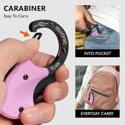 BIRD 3 Pack Pink Pocket Knife for Women