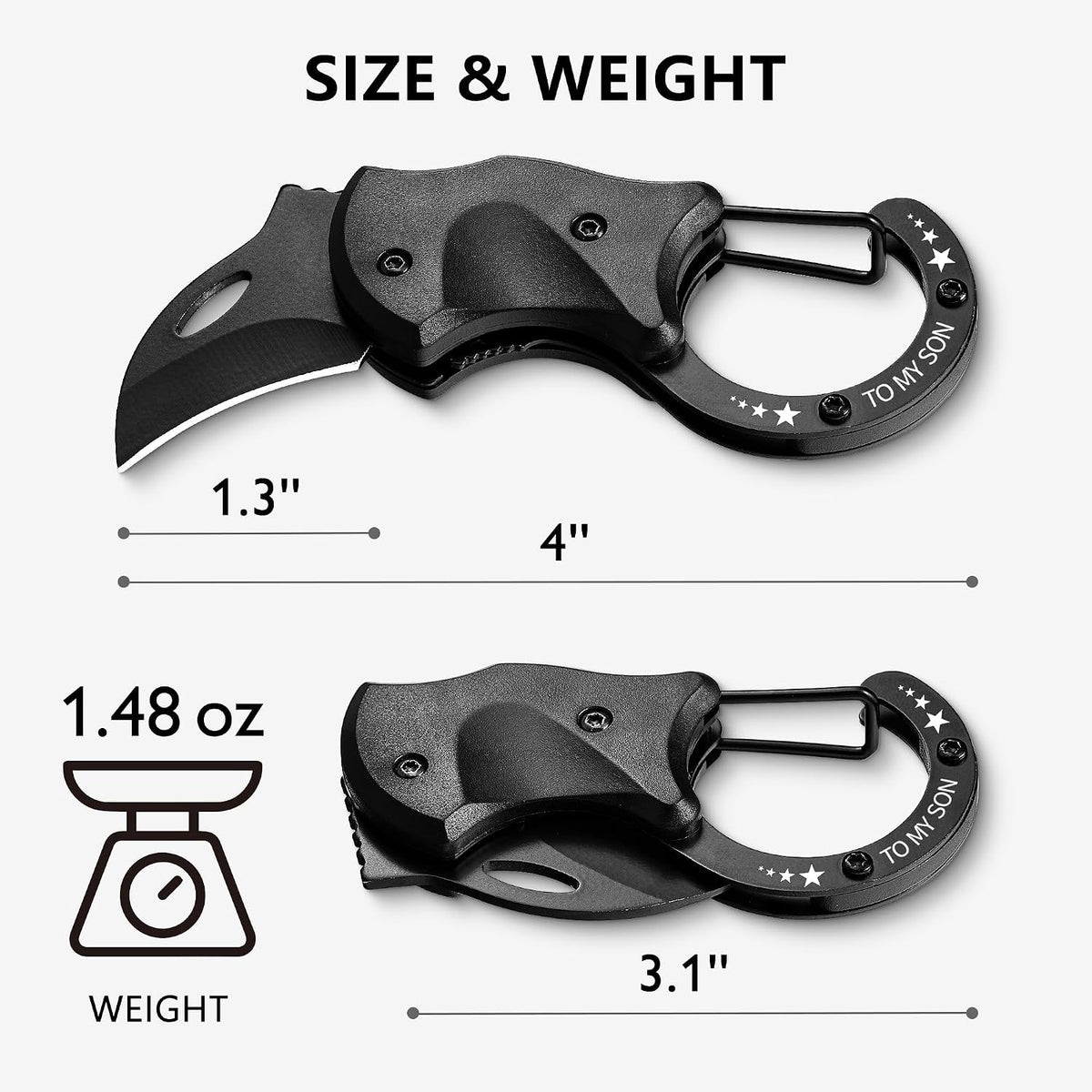 BIRD 3 Pack Pink Pocket Knife for Women
