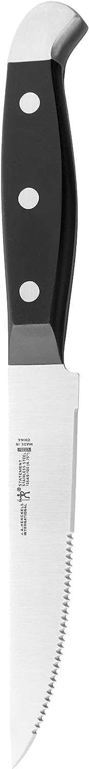 Statement Razor-Sharp Steak Knife Set of 4, German Engineered Informed by 100+ Years of Mastery