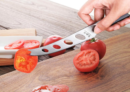 Cangshan TC Series 1021141 Swedish 14C28N Steel Forged 5-Inch Tomato/Cheese Knife and Wood Sheath Set