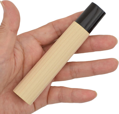 Knife Handle Japanese Chef Repair Natural Wood Replacement (Nakiri-1)