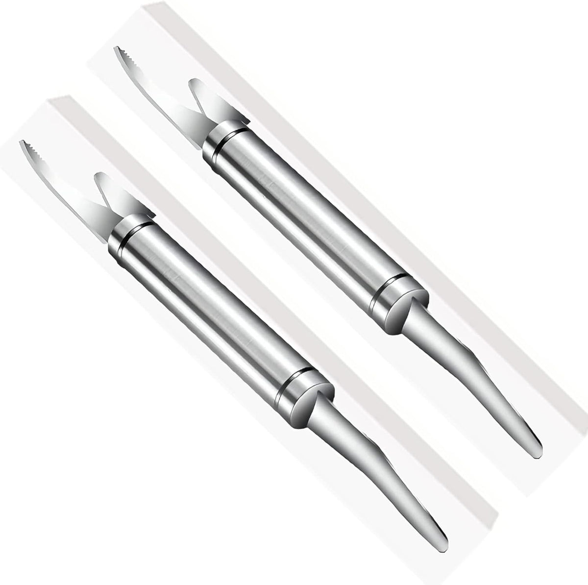 Shrimp Deveiner Tool and Peeler, Toadfish Shrimp Cleaner, 5 in 1 Multifunctional Shrimp Peeler and Deveiner Tool, Oyster Shucking Knife, Ergonomic Non-Slip Grip, Kitchen Essential, 9in