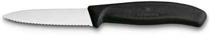 3.25 Inch Swiss Classic Paring Knife with Straight Edge, Spear Point, Pink