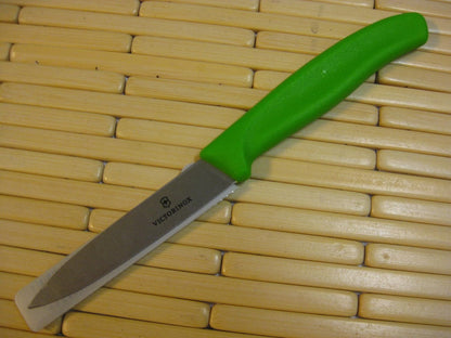 3.25 Inch Swiss Classic Paring Knife with Straight Edge, Spear Point, Pink