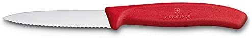 3.25 Inch Swiss Classic Paring Knife with Straight Edge, Spear Point, Pink