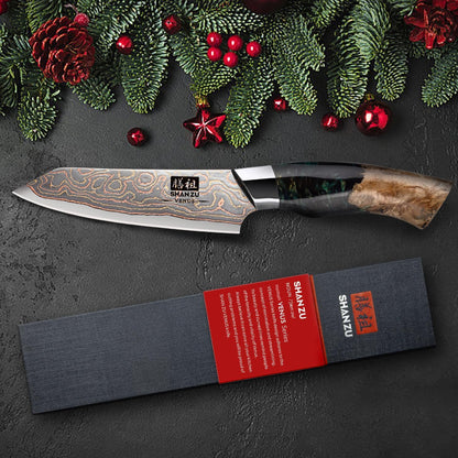 Damascus Chef Knife 8 inch, Japanese Kitchen Knives