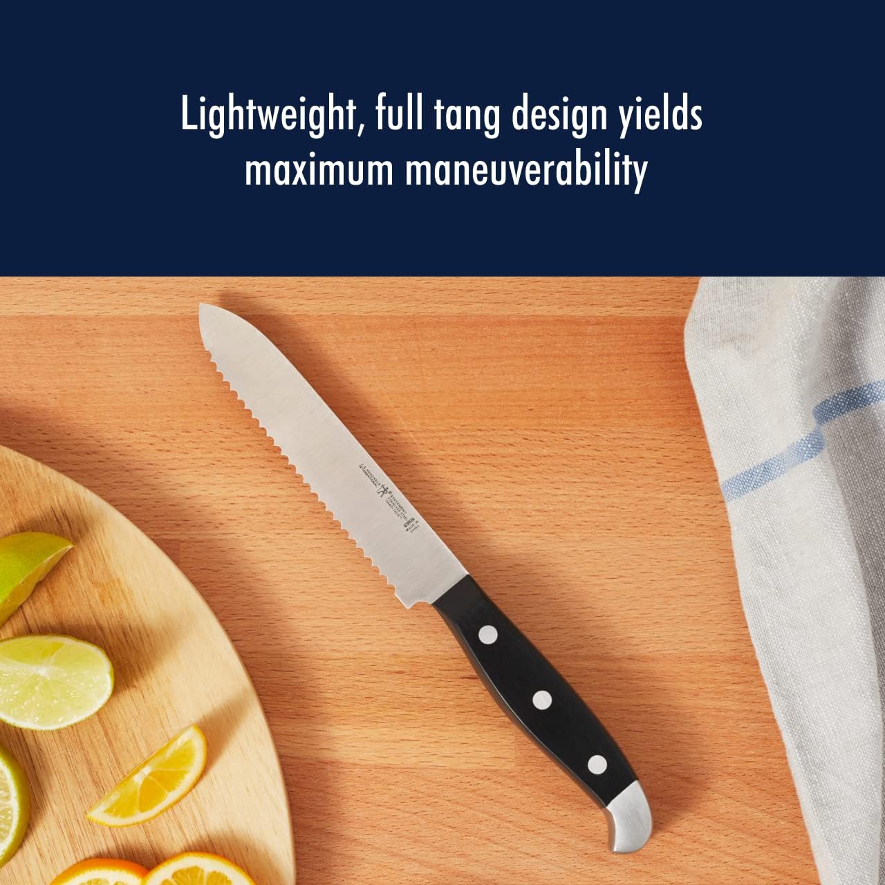 Solution 5-inch Serrated Utility Knife