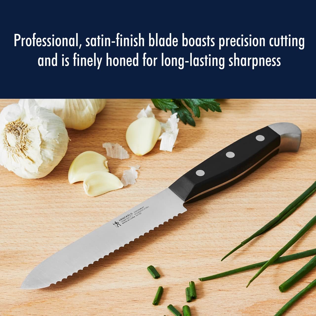 Solution 5-inch Serrated Utility Knife