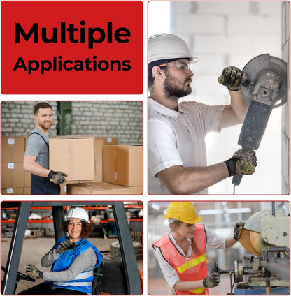 Work Gloves for Men & Women, Utility Mechanic Working Gloves Touch Screen, Flexible Gardening Gloves for Yard